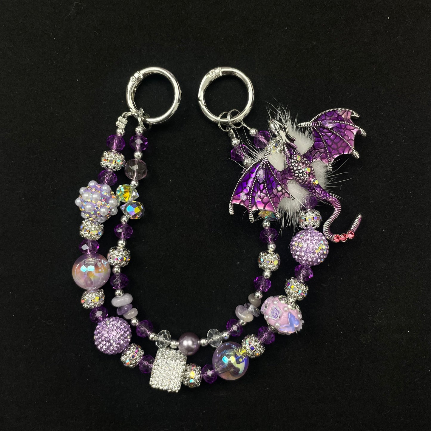 Luxury Diamond Keychain Bags