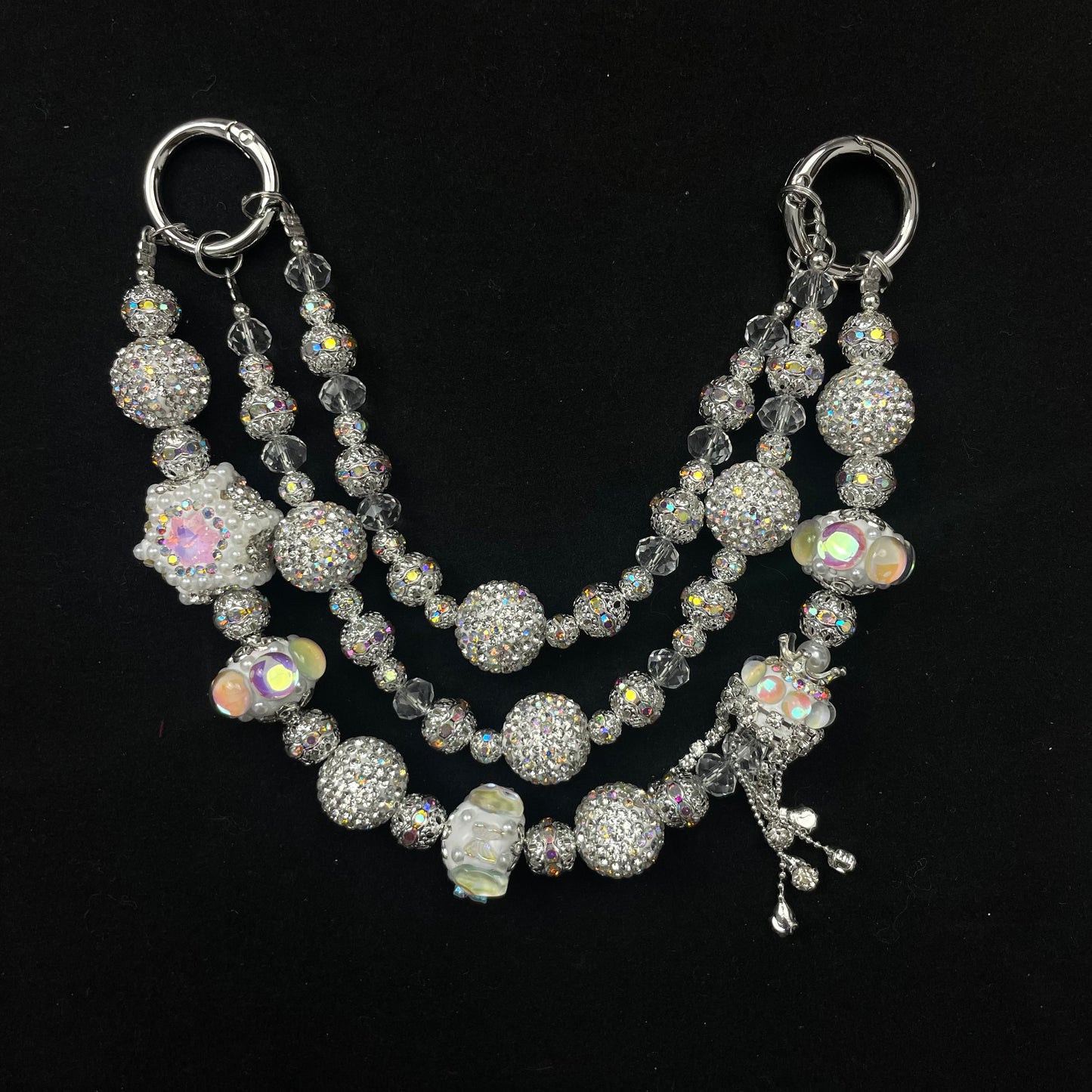 Luxury Diamond Keychain Bags