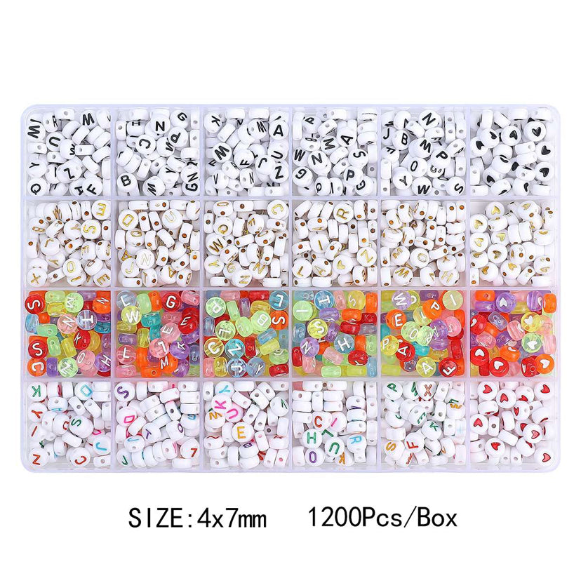 DIY Letter Beads Set