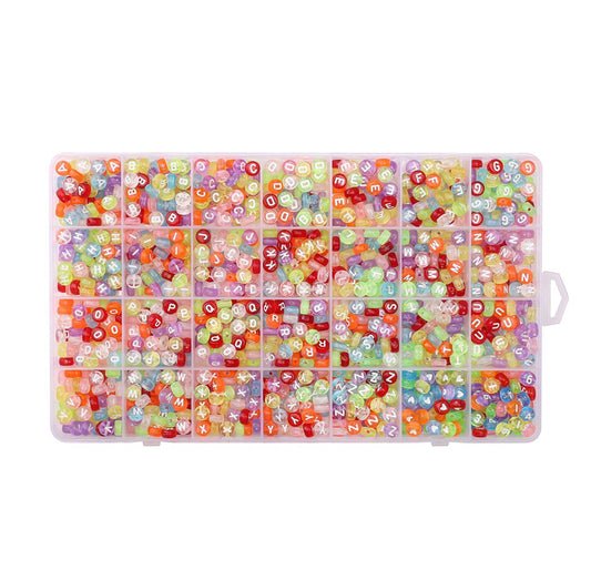 DIY Letter Beads Set