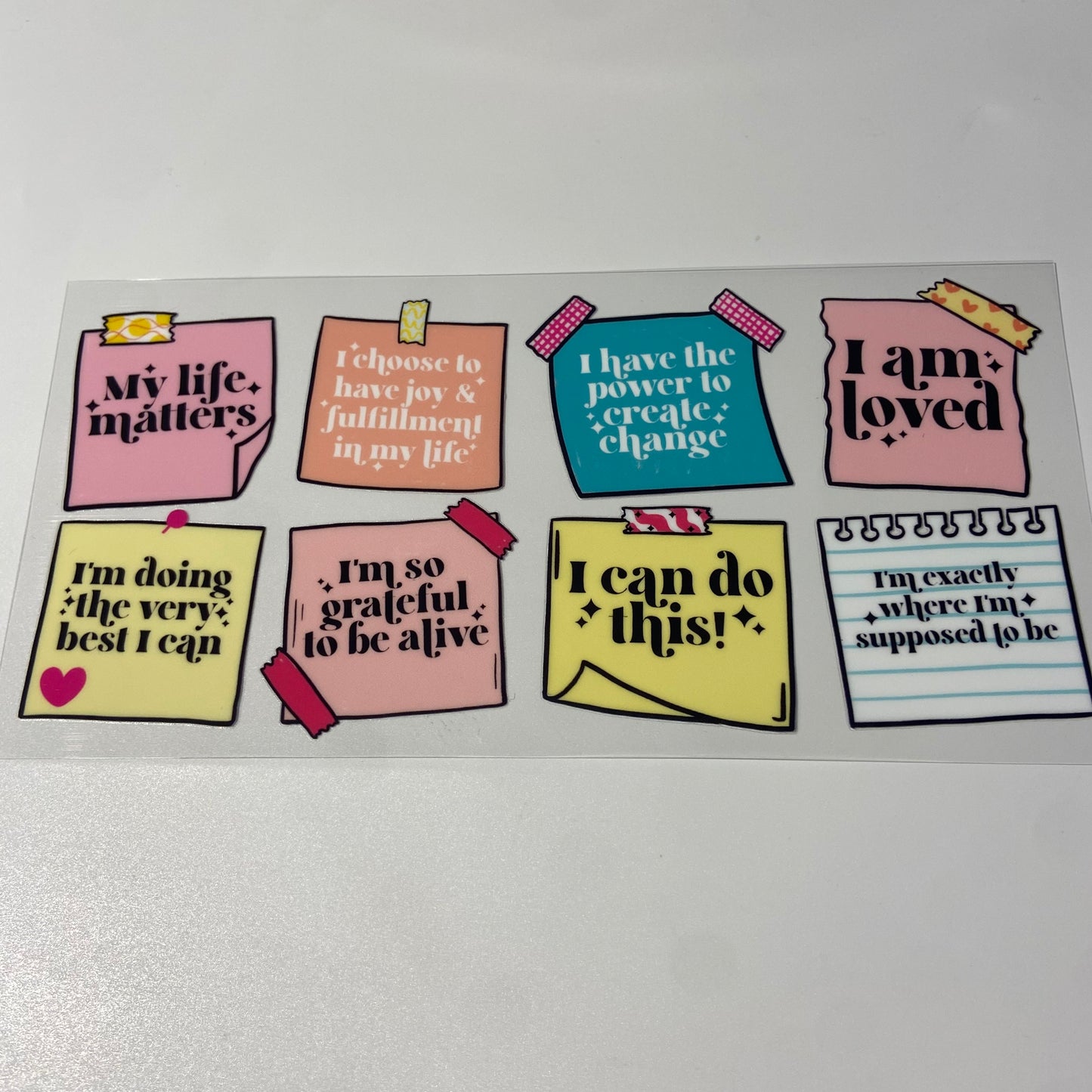 DIY Cups Material-UV dtf cup wraps for 16oz cups