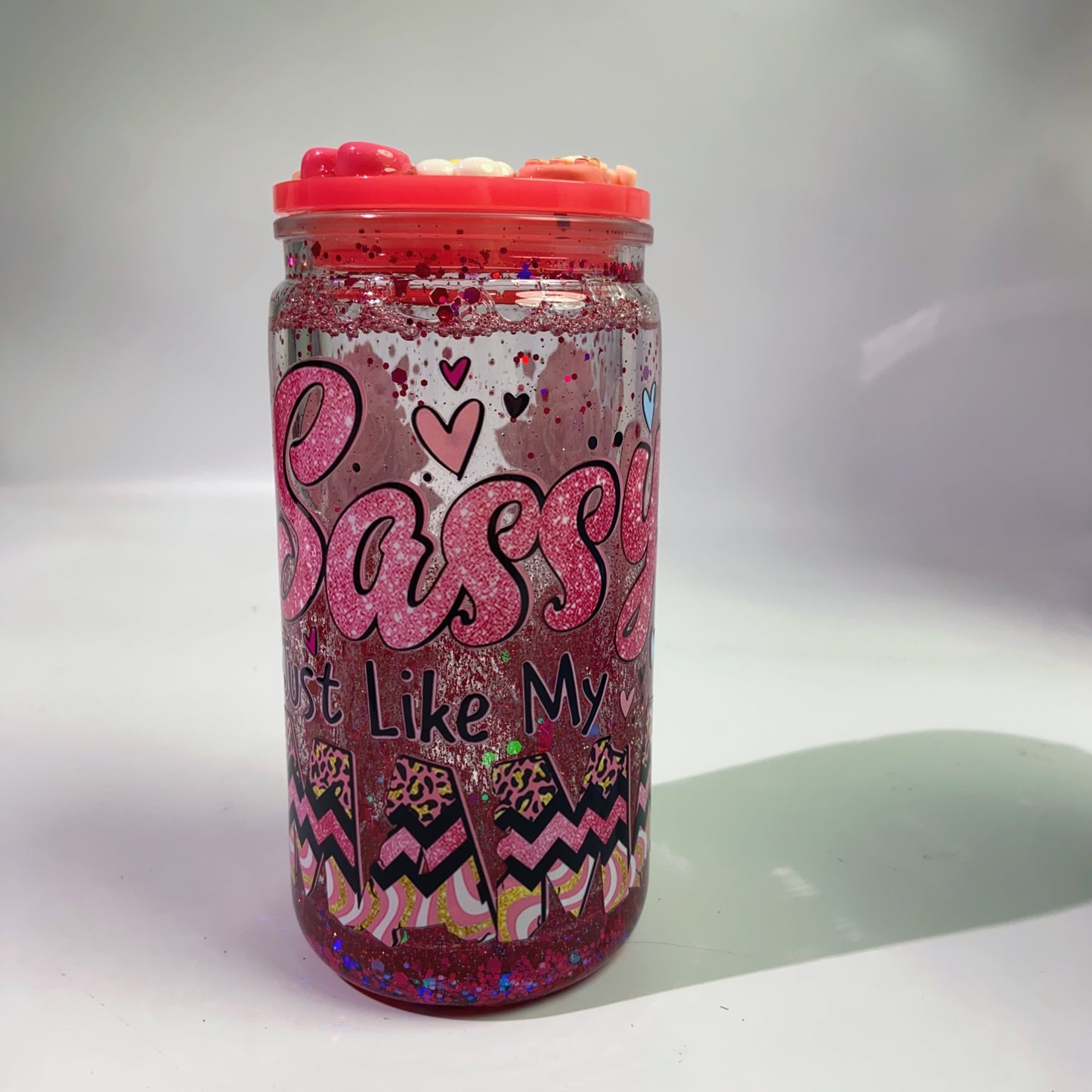 DIY Tumbler-"Sassy just like my"